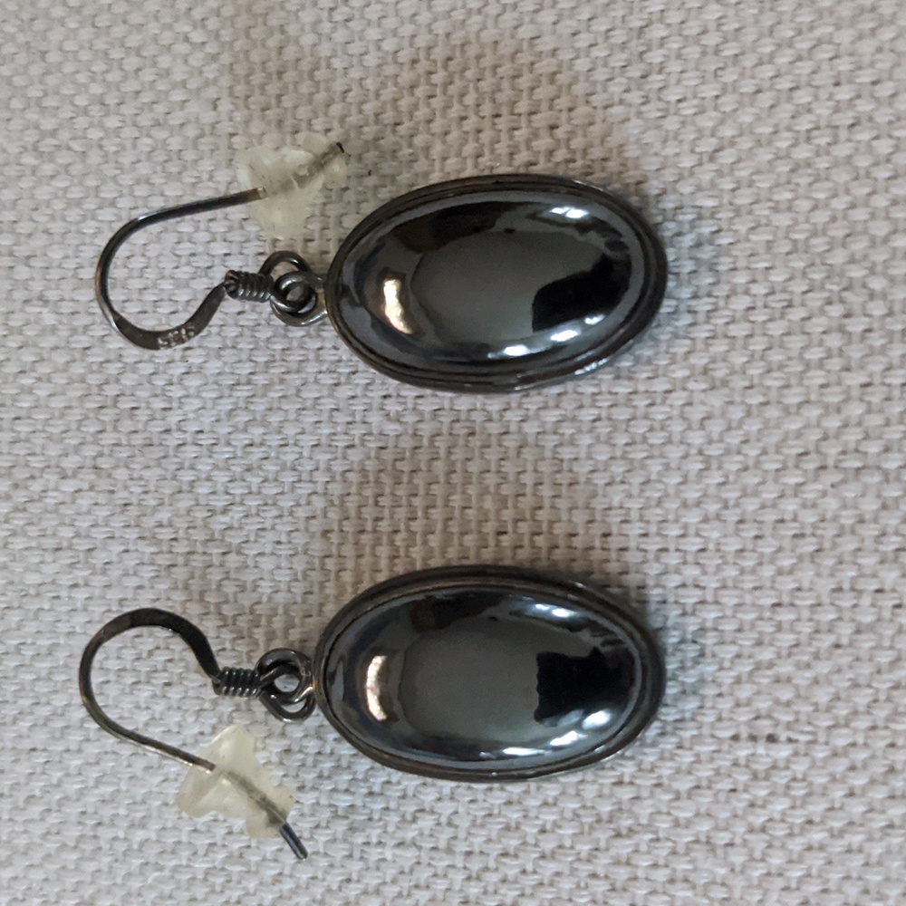 Vintage Sterling Moonstone 🌙 Earrings